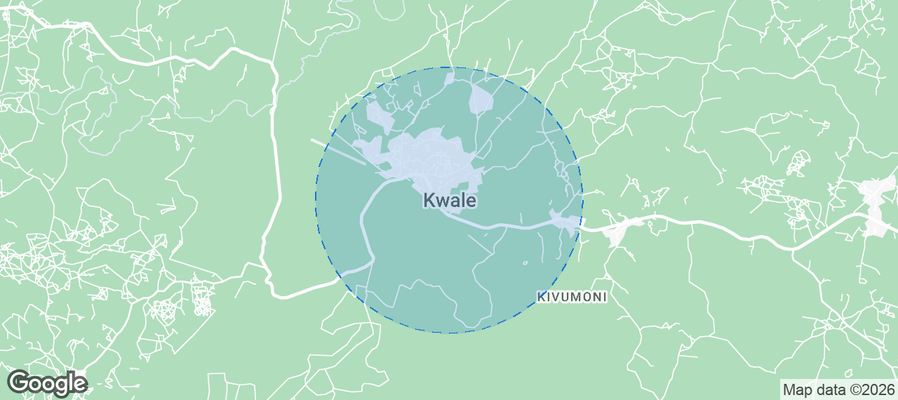 Kwale Airbnb map
